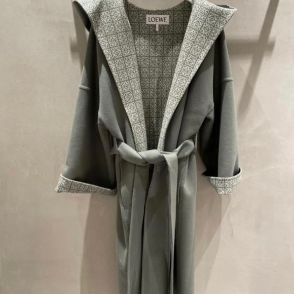 Loewe anagram wool coat - Picture 3 of 4